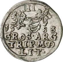 3 Groszy (Trojak) 1583    "Lithuania"