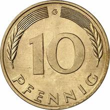 10 Pfennige 1980 G  