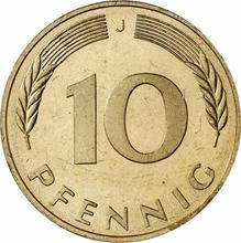 10 Pfennig 1980 J  