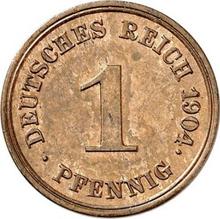 1 Pfennig 1904 E  