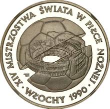 500 злотых 1988 MW  ET "XIV Чемпионат мира по футболу - Италия 1990"