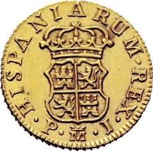 Medio escudo 1768 M PJ 
