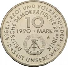 10 Mark 1990 A   "Erster Mai"
