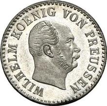 Medio Silber Groschen 1861 A  