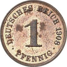 1 Pfennig 1908 A  