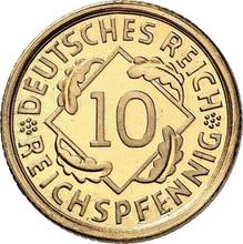 10 Reichspfennig 1925 E  