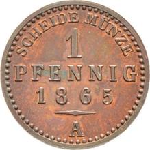 1 Pfennig 1865 A  