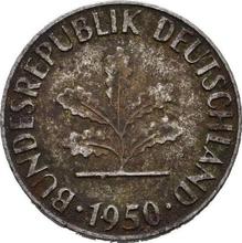 1 Pfennig 1950-1971   