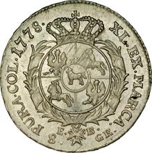 Dwuzłotówka (8 groszy) 1778  EB 