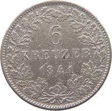 6 Kreuzer 1841   