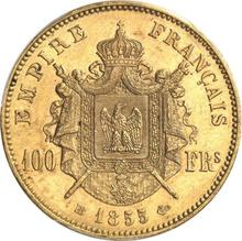100 francos 1855 BB  