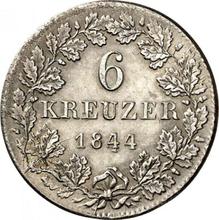 6 Kreuzer 1844   