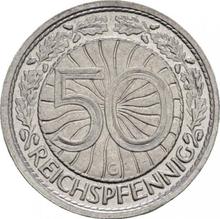 50 Reichspfennigs 1935 G  
