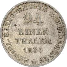 1/24 thaler 1855  B 