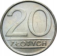20 Zlotych 1984 MW  