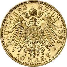 10 марок 1895 A   "Пруссия"