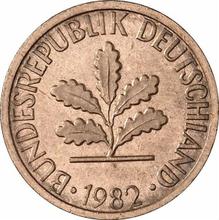1 Pfennig 1982 G  