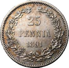 25 Pennia 1891  L 