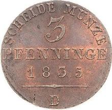 3 Pfennige 1835 D  