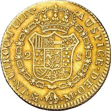 2 escudo 1795 M M 