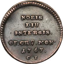 Трояк (3 гроша) 1767  CI  "NOBIS"