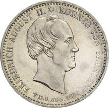 1/3 Thaler 1854    "Death of the King"
