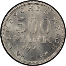 500 marcos 1923 F  
