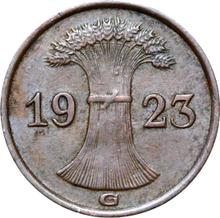 1 Rentenpfennig 1923 G  