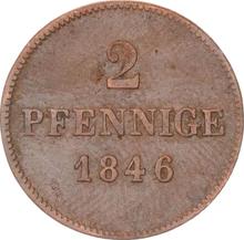 2 пфеннига 1846   
