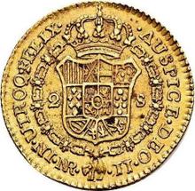 2 escudo 1790 NR JJ 