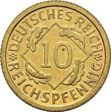 10 Reichspfennig 1930 J  