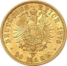 20 марок 1875 A   "Брауншвейг"