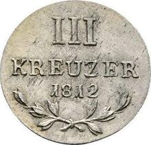3 Kreuzer 1812   