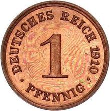 1 Pfennig 1910 D  