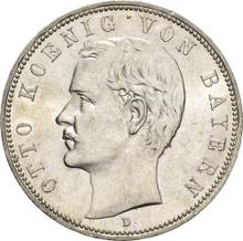 5 марок 1908 D   "Бавария"