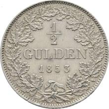 1/2 Gulden 1853   