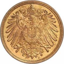 1 Pfennig 1908 D  