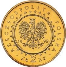 2 złote 1999 MW  RK "Pałac Potockich w Radzyniu Podlaskim"