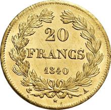 20 Franken 1840 A  