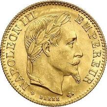 10 francos 1862 BB  