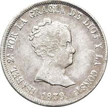 4 Reales 1839 M CL 