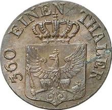 1 Pfennig 1838 D  