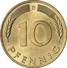 10 Pfennige 1976 D  