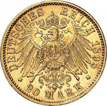 20 Mark 1895 D   "Bayern"
