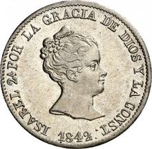 4 reales 1842 B CC 