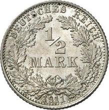 1/2 марки 1911 D  