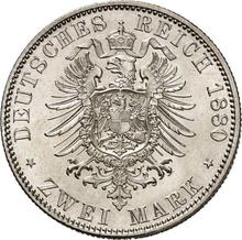 2 марки 1880 A   "Пруссия"