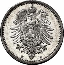 50 fenigów 1876 D  