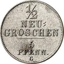 1/2 Neu Groschen 1843  G 