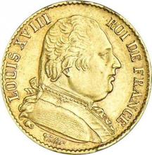 20 francos 1814 K  